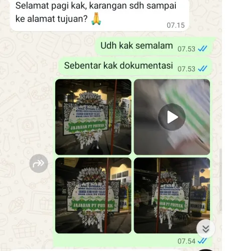 Pengiriman Papan Bunga Selamat Ciwangi Bungursari