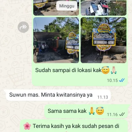 Pengiriman Papan Bunga Duka Ciwangi Bungursari