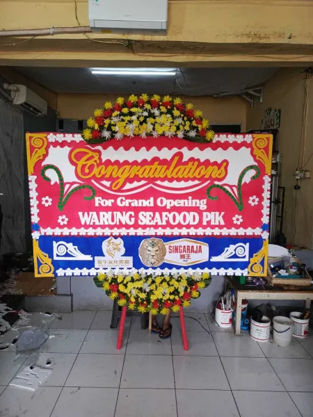 Papan Bunga Ucapan Selamat Ciwangi Bungursari