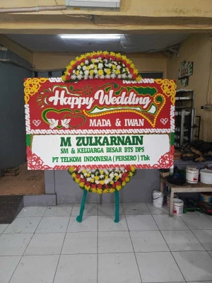 Papan Bunga di Ciwangi Bungursari