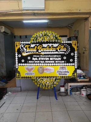 Papan Bunga di Ciwangi Bungursari
