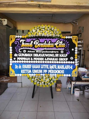 Papan Bunga di Ciwangi Bungursari